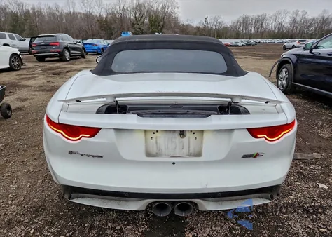 2017 Jaguar F-Type S из США, поврежденный, VIN SAJWJ6FV4H8K41653